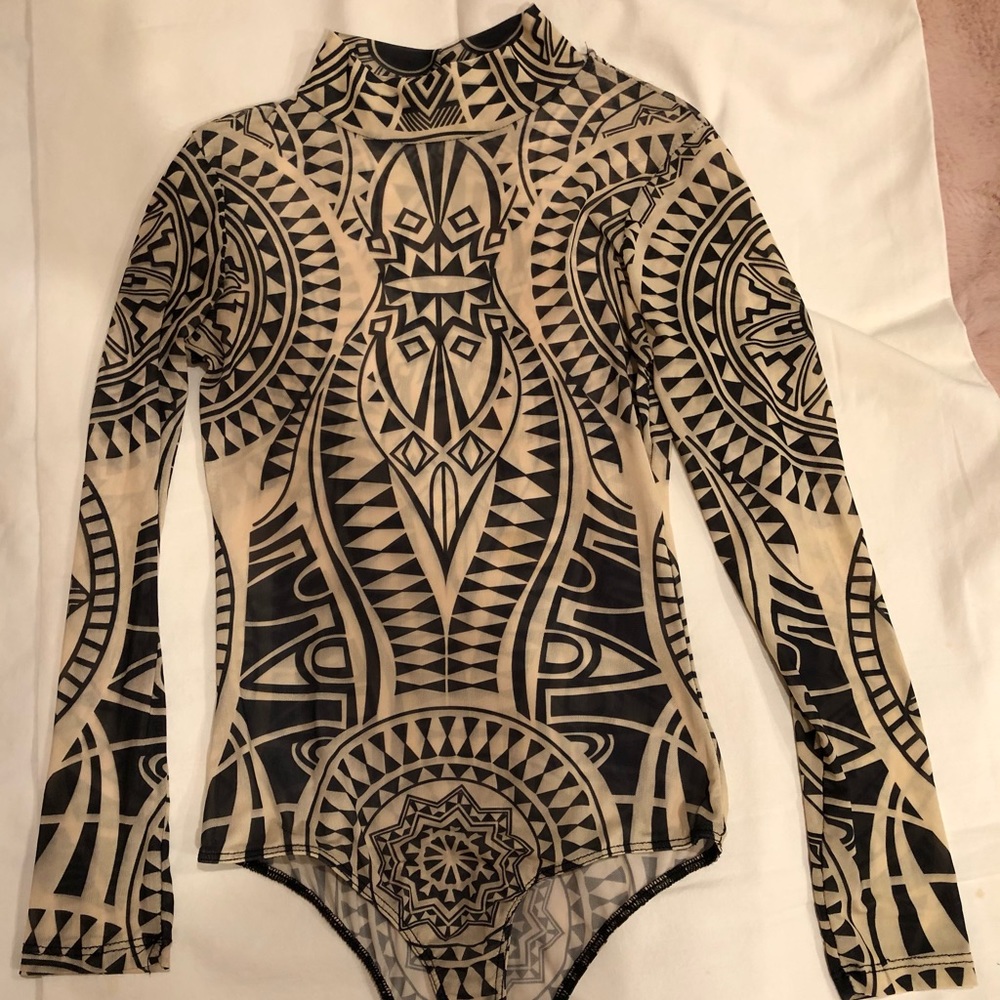 Sheer bodysuit